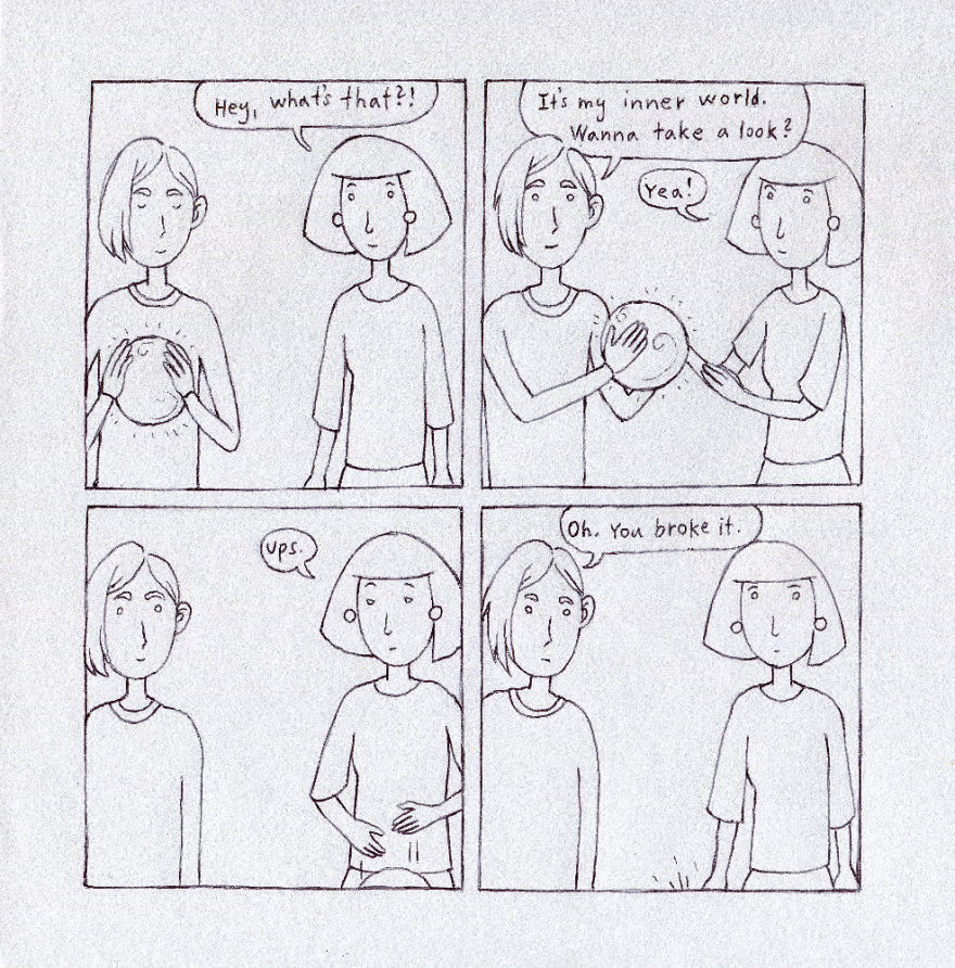 Czech Artist Creates Touching Comics About Life