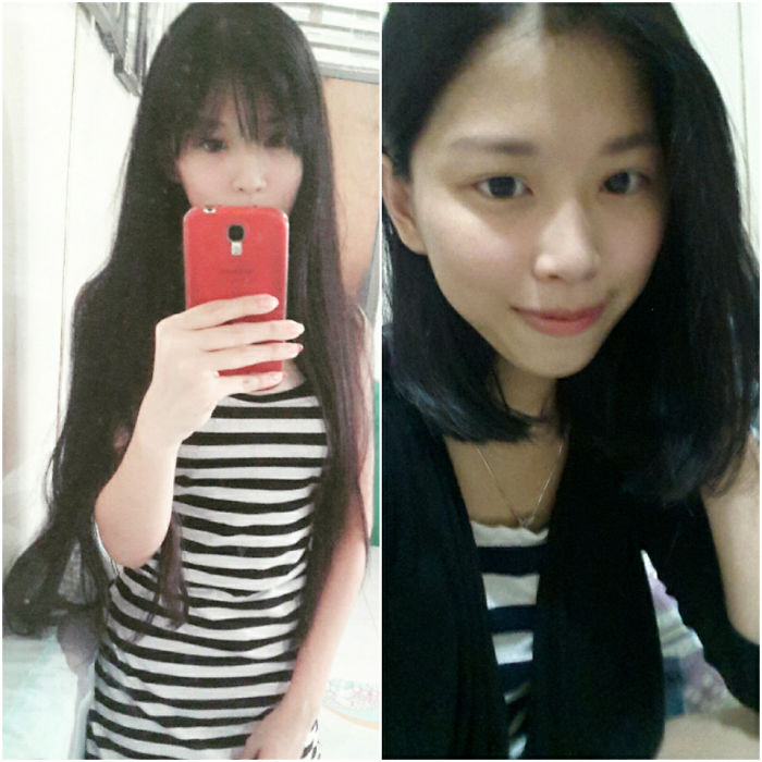 Long Hair To Short Hair