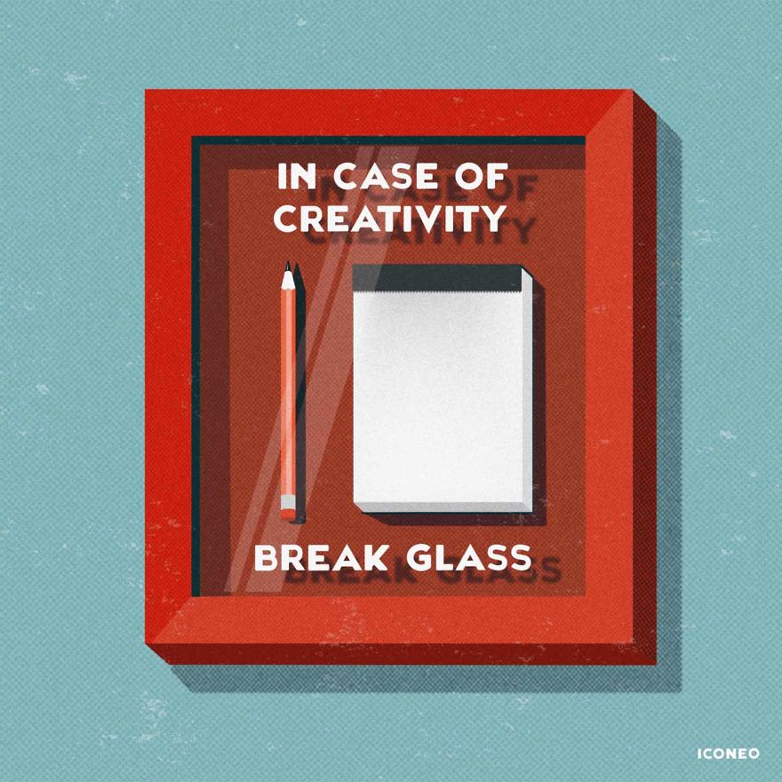 In Case Of Creativity Break Glass