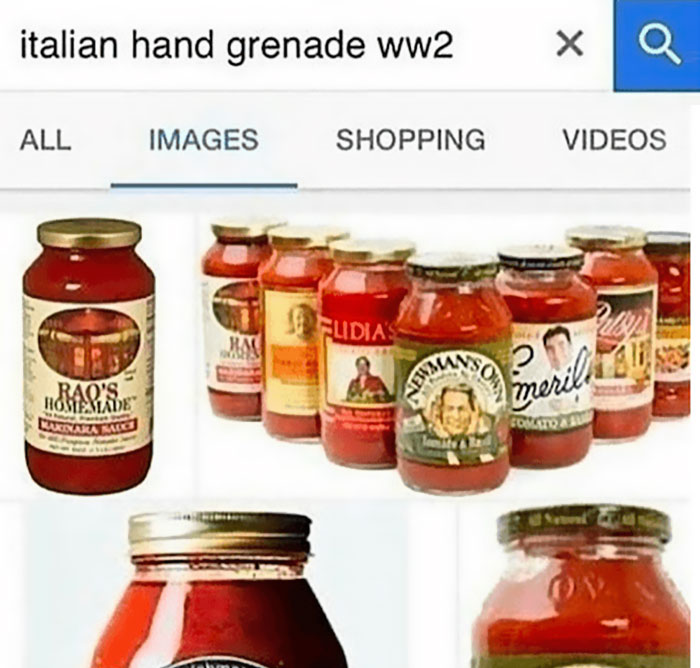 Tomato sauce as italian g*****e meme 