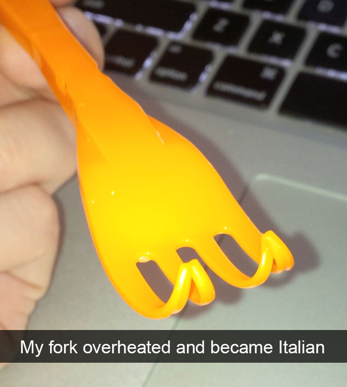 Italian fork meme 