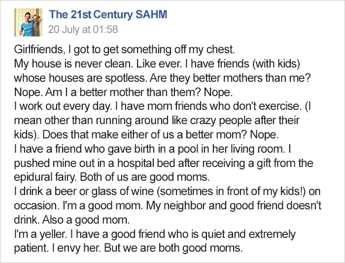 Woman Gets Fed Up With Mom-Shaming, Decides To Shut It Down With A Powerful Message