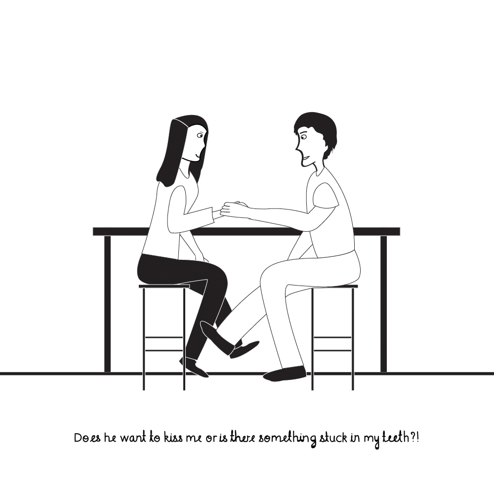 Drawing My Daily And Never Ending Anxieties In Black & White