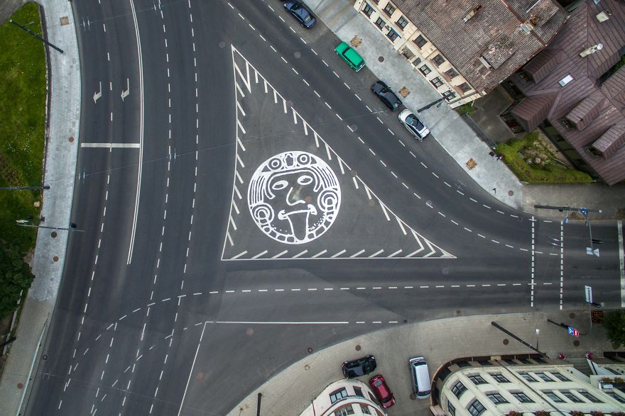 There's A Square You Can't See Or Enter In Kaunas, Lithuania There's A Square You Can't See Or Enter In Kaunas, Lithuania