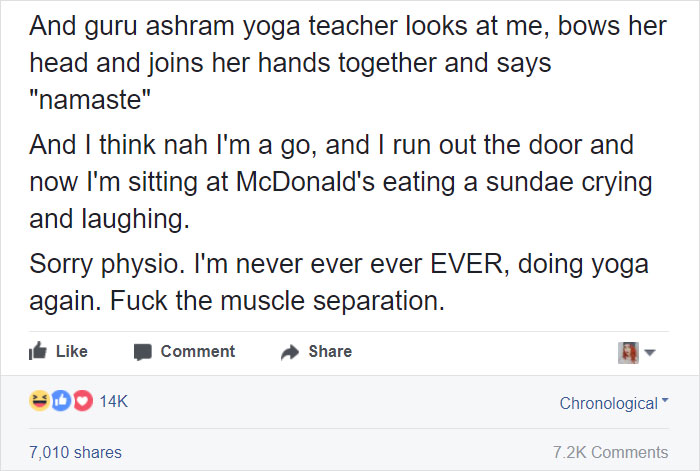 Mom Farts In Yoga Class, And Her Story Is So Embarrassing You Might Not Finish Reading It Mom Farts In Yoga Class, And Her Story Is So Embarrassing You Might Not Finish Reading It