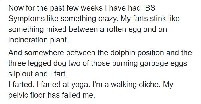 Mom Farts In Yoga Class, And Her Story Is So Embarrassing You Might Not Finish Reading It
