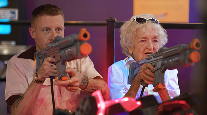 The Internet Is In Love With Macklemore’s Gift To His Grandma On Her 100th Birthday The Internet Is In Love With Macklemore’s Gift To His Grandma On Her 100th Birthday