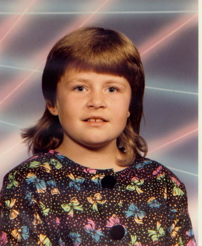You'd Look Pensive Too, If You Had Lasers Shooting You In The Head. Me, 4th Grade, Fall 1989. Viva La Neon! (hey, This Pic Won Me Tickets To A Pat Benatar Concert Last Year, In An 80s Flashback Contest, So, It's An Overall Win).