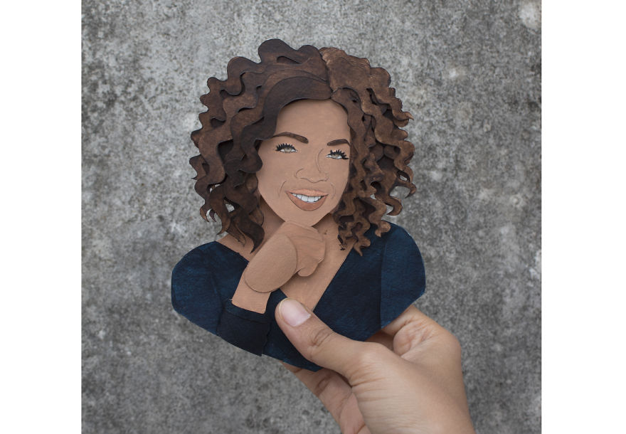 We Created Paper Cut Portrait Of Some Famous Personalities From History And Cinema We Created Paper Cut Portrait Of Some Famous Personalities From History And Cinema