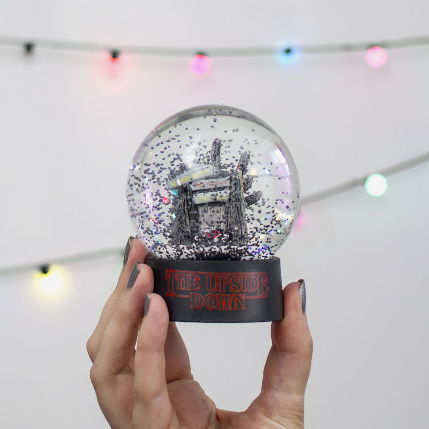 Escape The Wrath Of The Demogorgon With The Upside Down Snow Globe