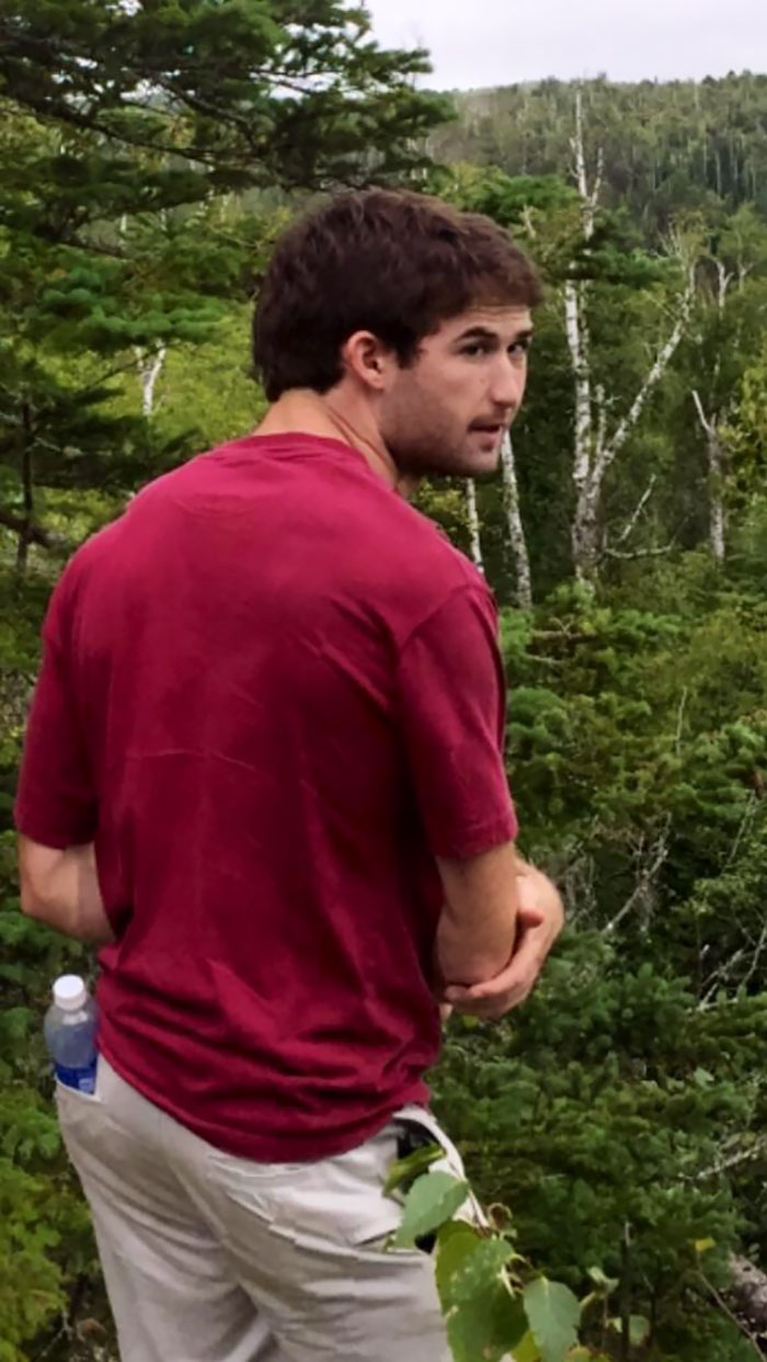 We Told My Buddy Not To Move During The Panoramic Shot. He Didn't Listen