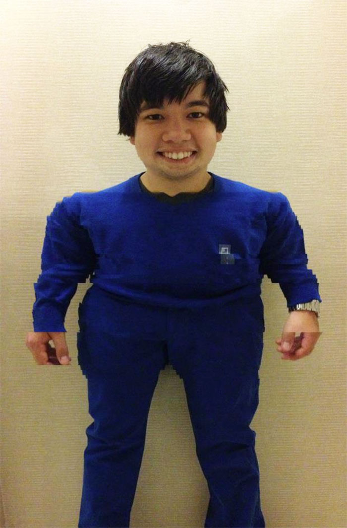 Girlfriend Tried To Take A Panorama Photo