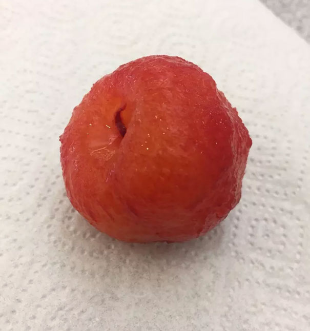 Peeled Plum