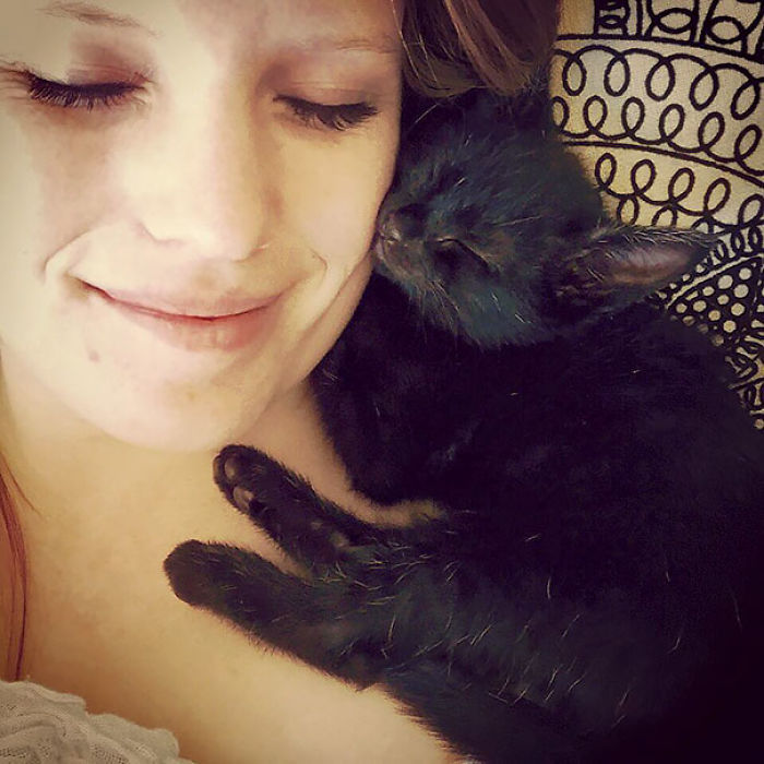 Rescued This Little Guy From A Harsh Freeze. Now We Wake Up Like This Every Morning