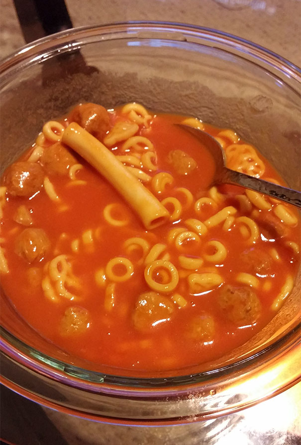 One Really Long Spaghettio