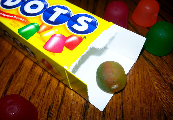 A Triple Colored/Flavored Dot