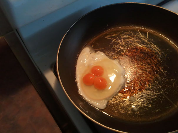 This Happened At Breakfast. Time To Buy A Lottery Ticket