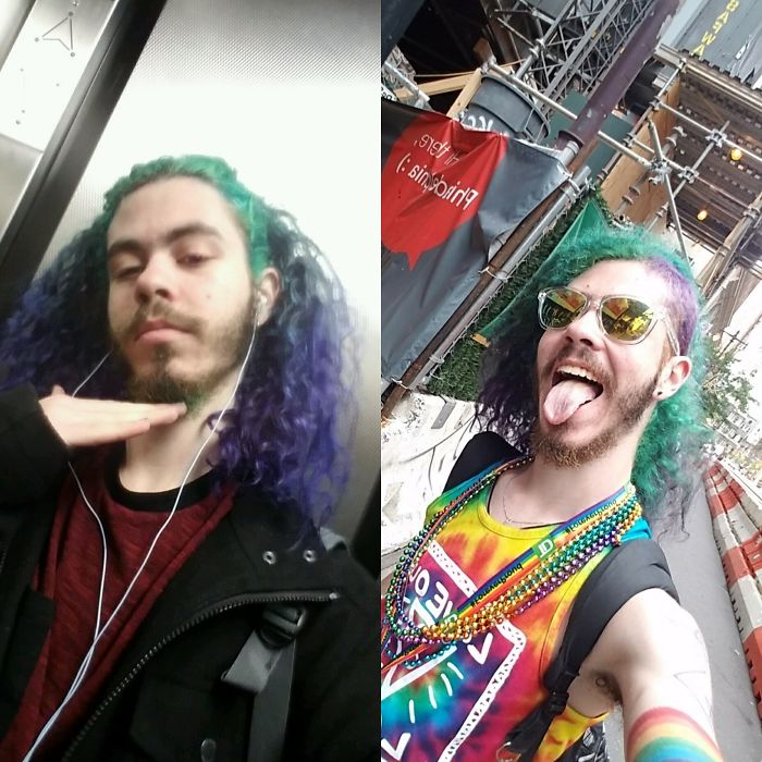 Same Colors, Less Hair