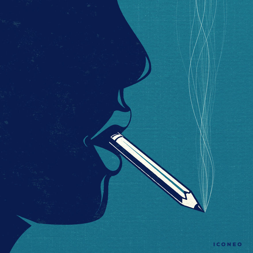 Drawing Until The Pencil Burns...