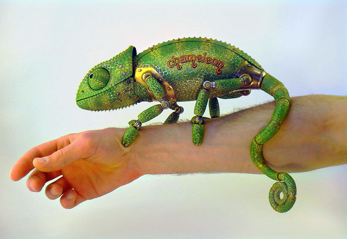 Russian Artist Creates Steampunk Animals From Old Car Parts, Watches And Electronics (+New Pics)