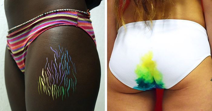 Artist Turns Stretch Marks And Other Body “Flaws” Into Stunning Art, But Not Everyone Finds It Beautiful