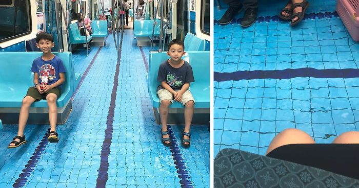 Taiwan Surprises Passengers By Turning Subway Cars Into Different Sport Venues For Upcoming Universiade