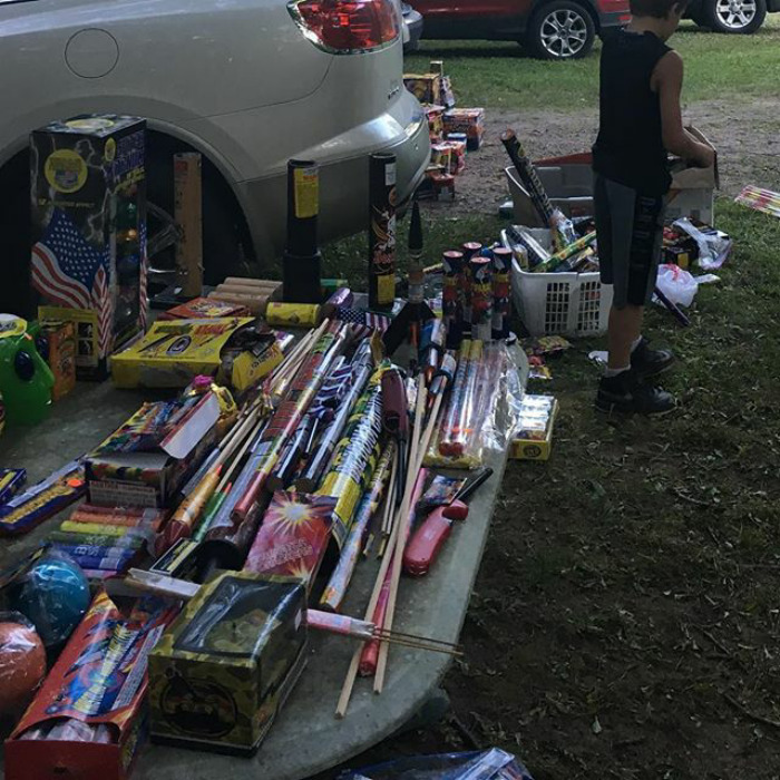 Not All In Picture But A $1,500 Stash