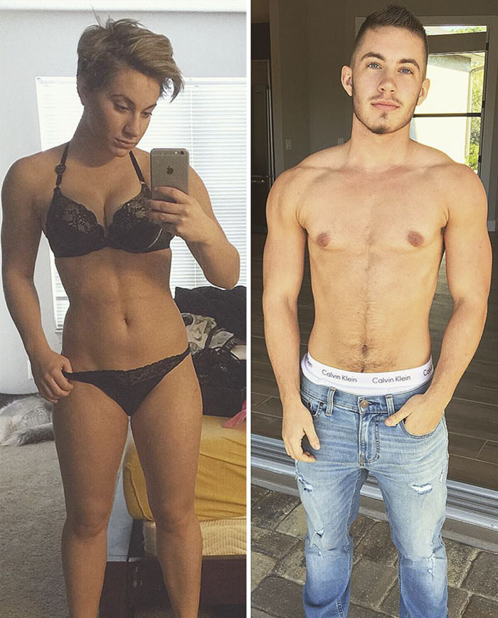 Transgender Man Shares Incredible Before & After Progress Photos.
