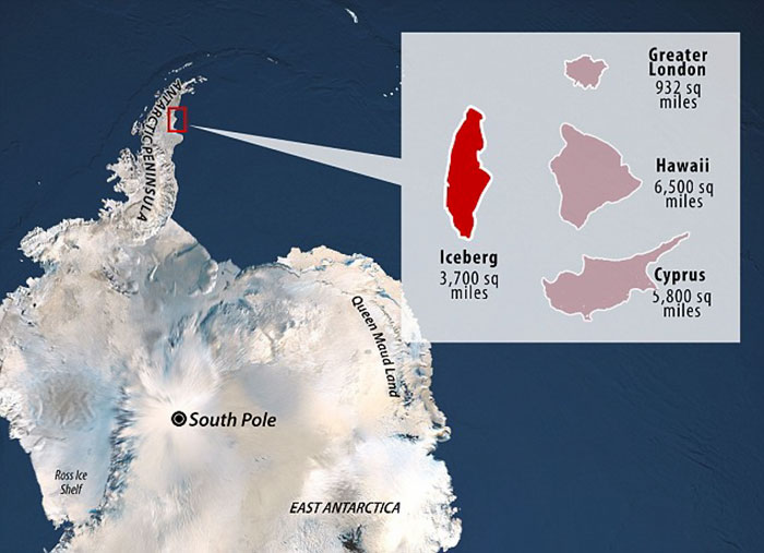 A Trillion-Tonne Iceberg Just Broke Away From Antarctica, And Here's Why It Should Worry Us All