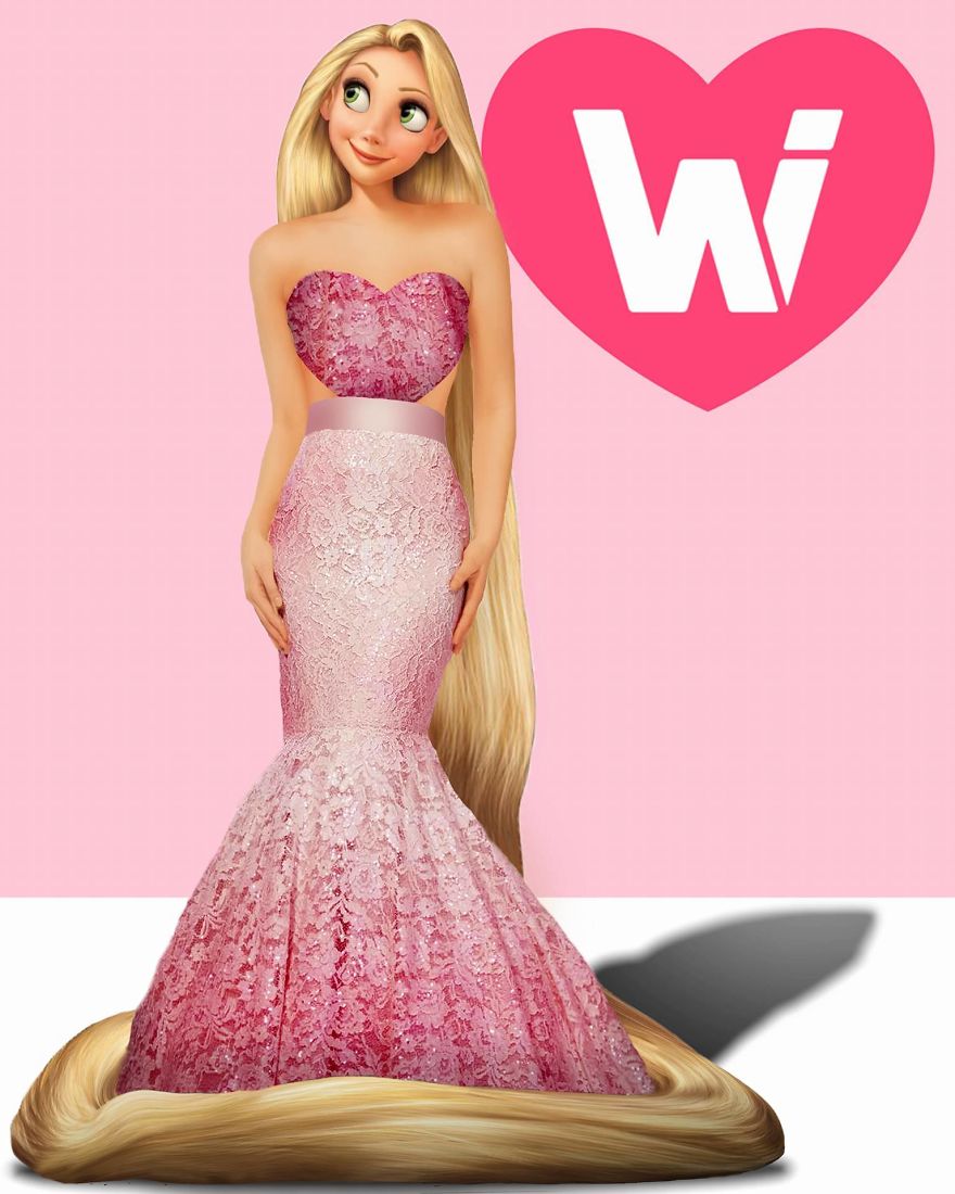 Artist Illustrates Social Networks With Disney Princesses Artist Illustrates Social Networks With Disney Princesses