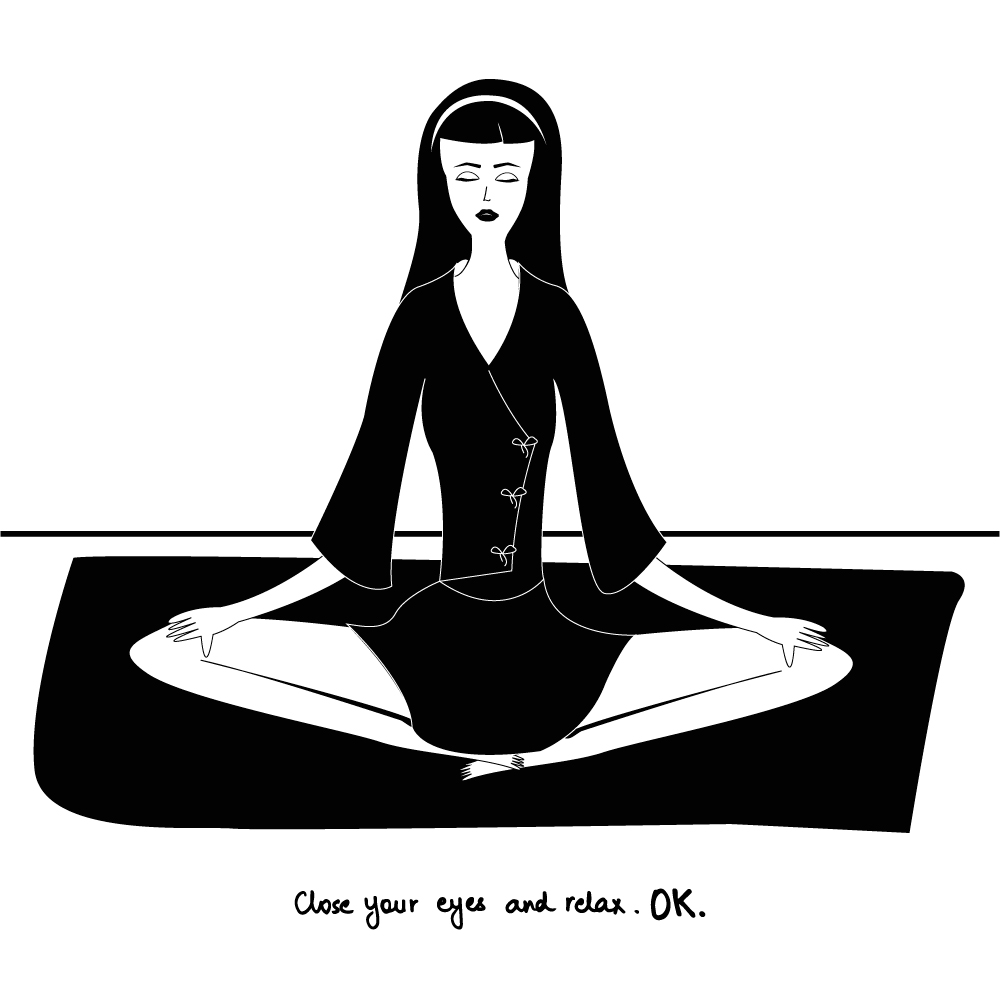 Drawing My Daily And Never Ending Anxieties In Black & White