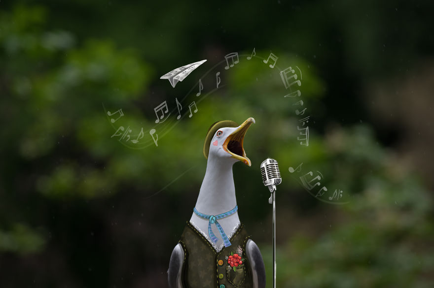 Be Birds 2.0: What Happens When The Two Artist Combine Their Skills To Create Fun Art ?