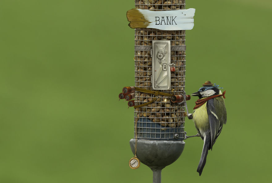 Be Birds 2.0: What Happens When The Two Artist Combine Their Skills To Create Fun Art ?