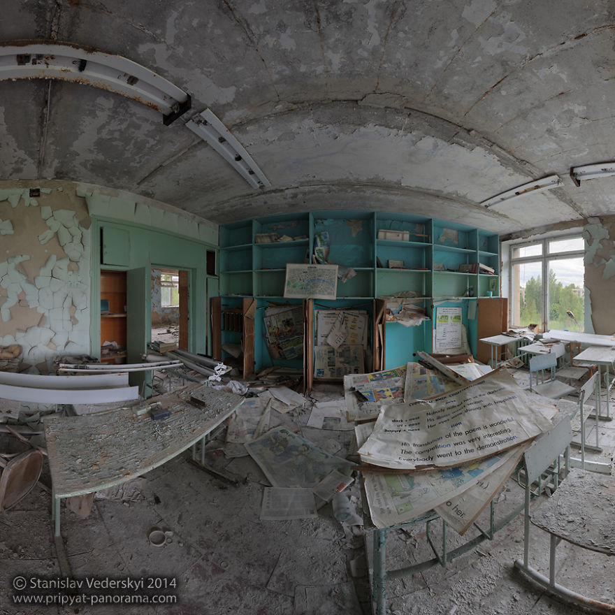 Pripyat In Panoramas Project In The Chernobyl Exclusion Zone