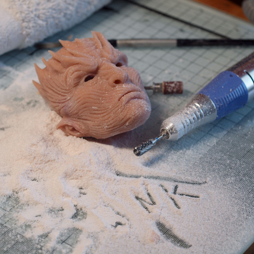I Created The Night King Of Game Of Thrones From Clay