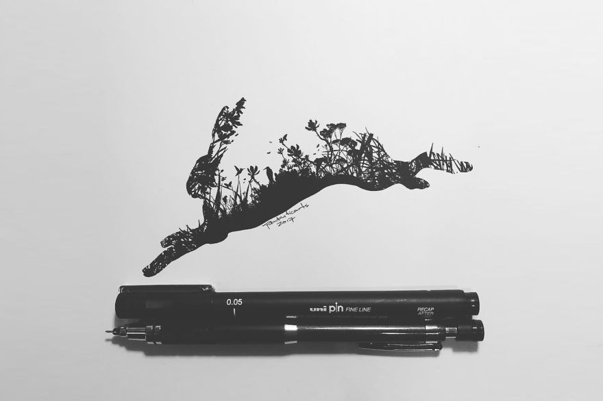 Wild Silhouette Series - Haste (Hare)