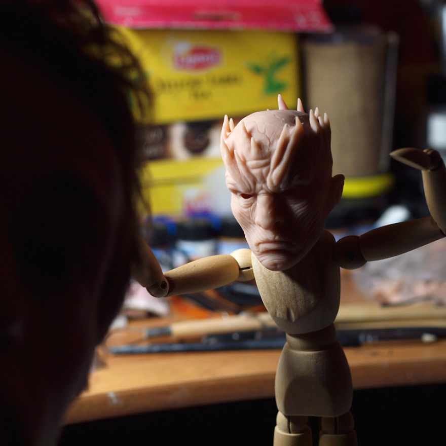 I Created The Night King Of Game Of Thrones From Clay