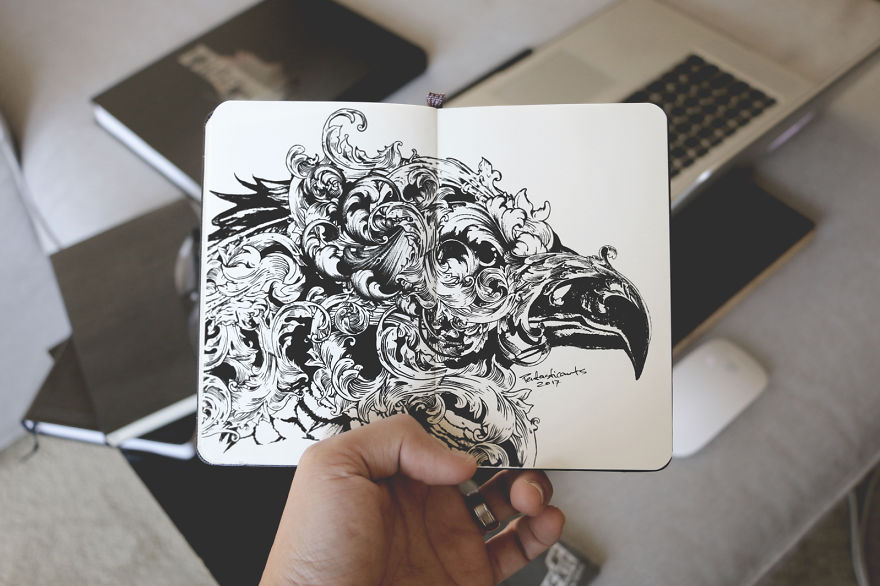 Wild Filigree Series - Eagle