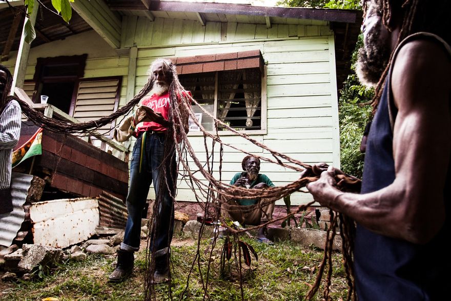 Don't Cut Off Your Dreadlocks. Near Port Antonio, Jamaica
