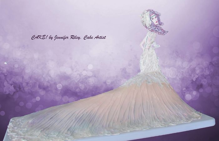 Picture #2 Of 3 Of Bride Cake. She Is 4 Feet Long And 3 Feet Tall