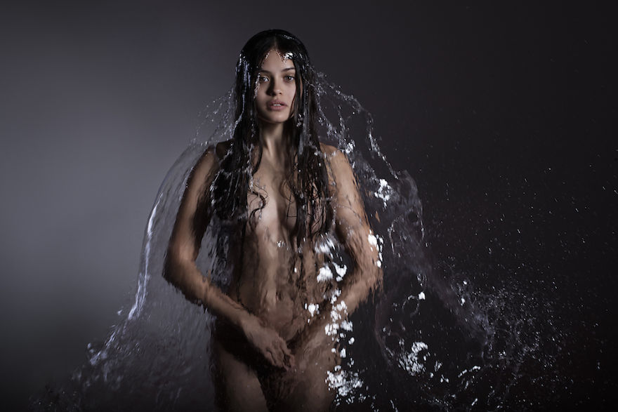 I Dressed Models In Sand, Water, Fire, And Wind I Dressed Models In Sand, Water, Fire, And Wind