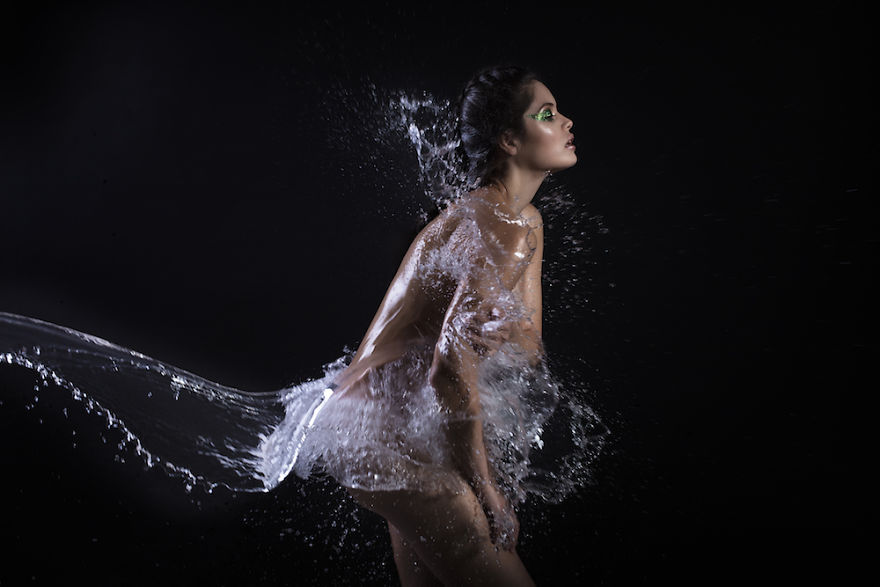 I Dressed Models In Sand, Water, Fire, And Wind I Dressed Models In Sand, Water, Fire, And Wind