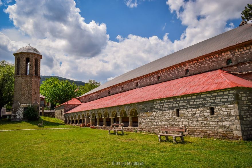 I Found A 100+ Year Old Tree Growing Inside A Church In Greece I Found A 100+ Year Old Tree Growing Inside A Church In Greece