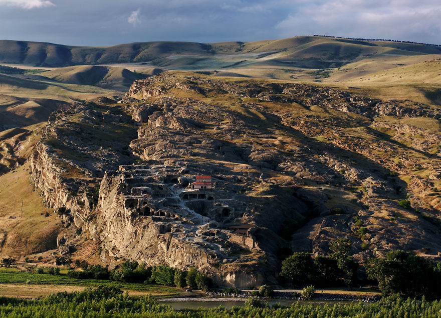 Uplistsikhe, An Abandoned Rock-hewn Town In The Central Kartli Region