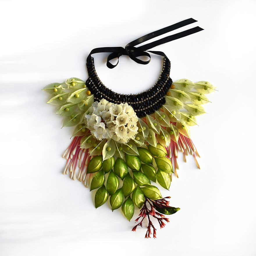 Artist Redefines Floral Art From Her Remote Island