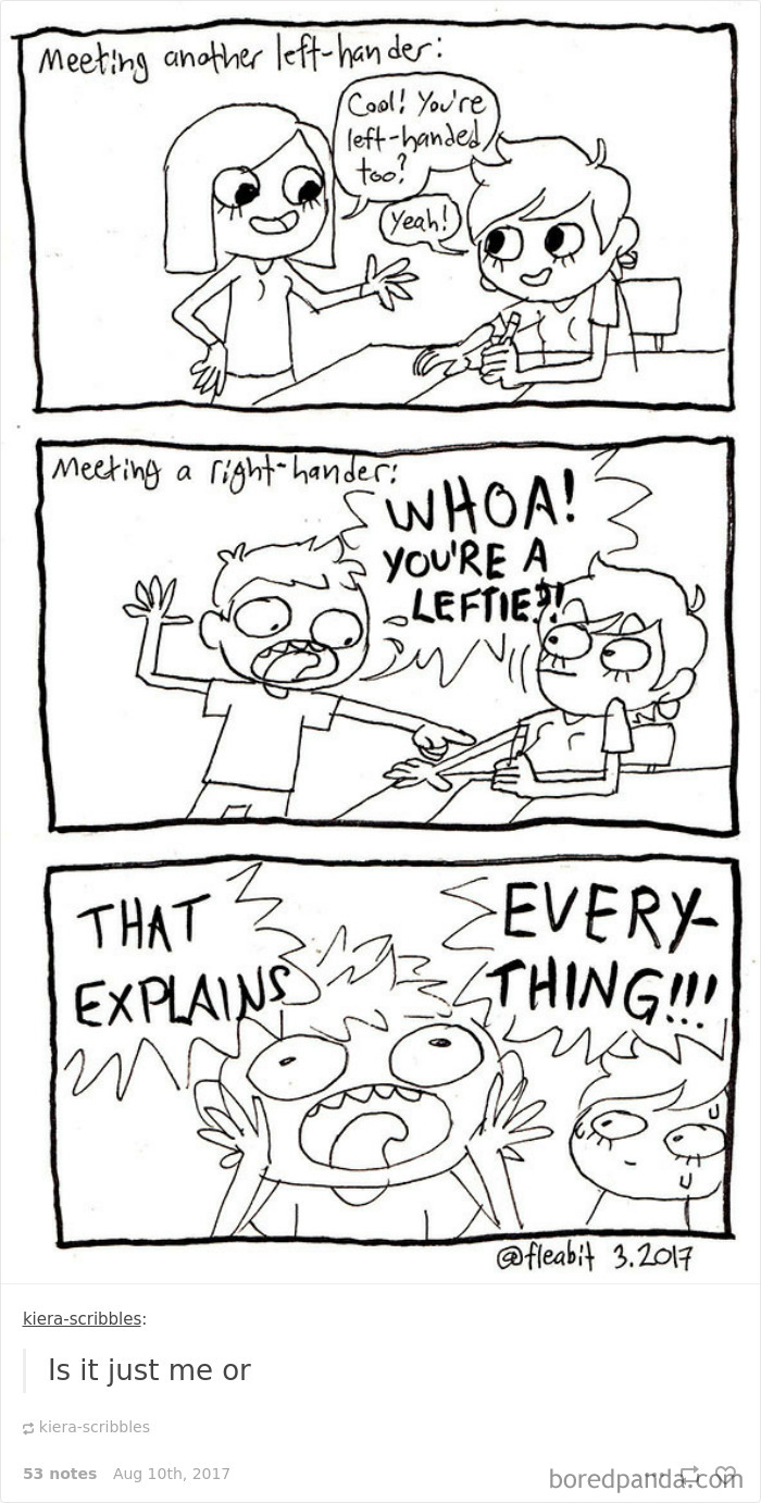 Funny-left-handers-problems
