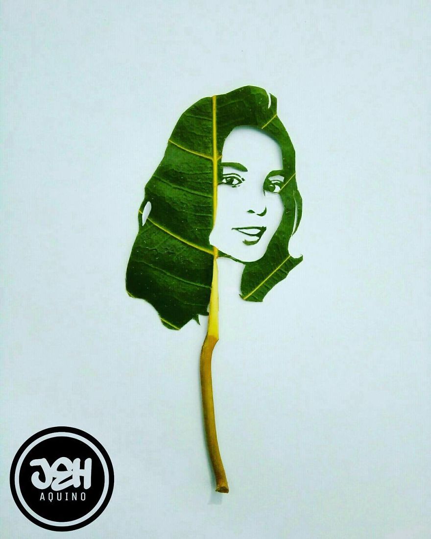 I Turn Leaves Into Human Faces