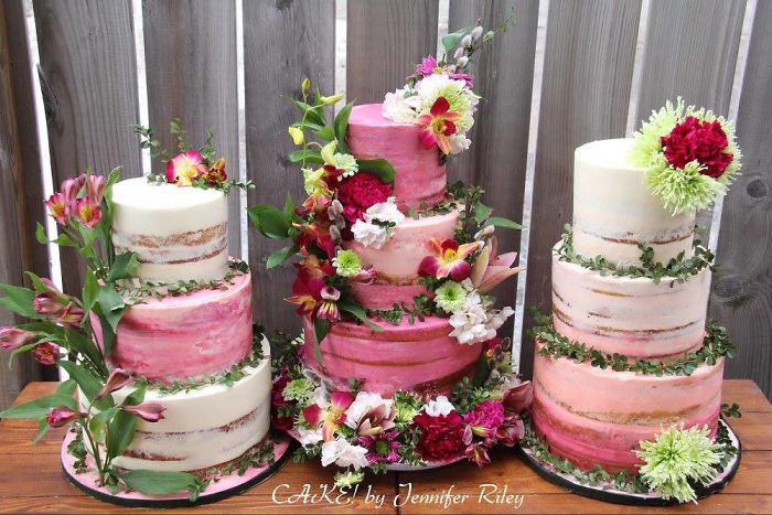 Naked Cake Trio
