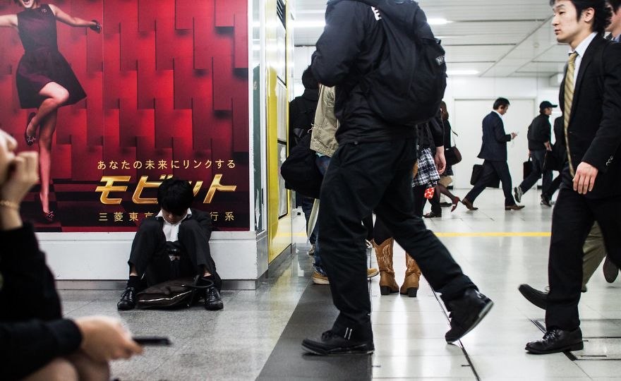 Any Place Is Good Enough To Sleep