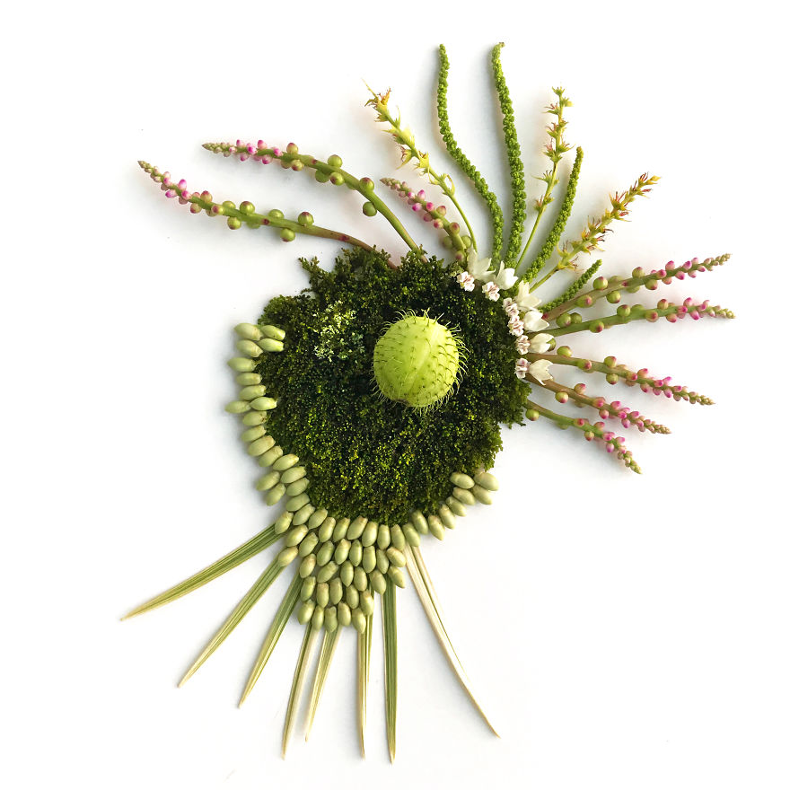 Artist Redefines Floral Art From Her Remote Island